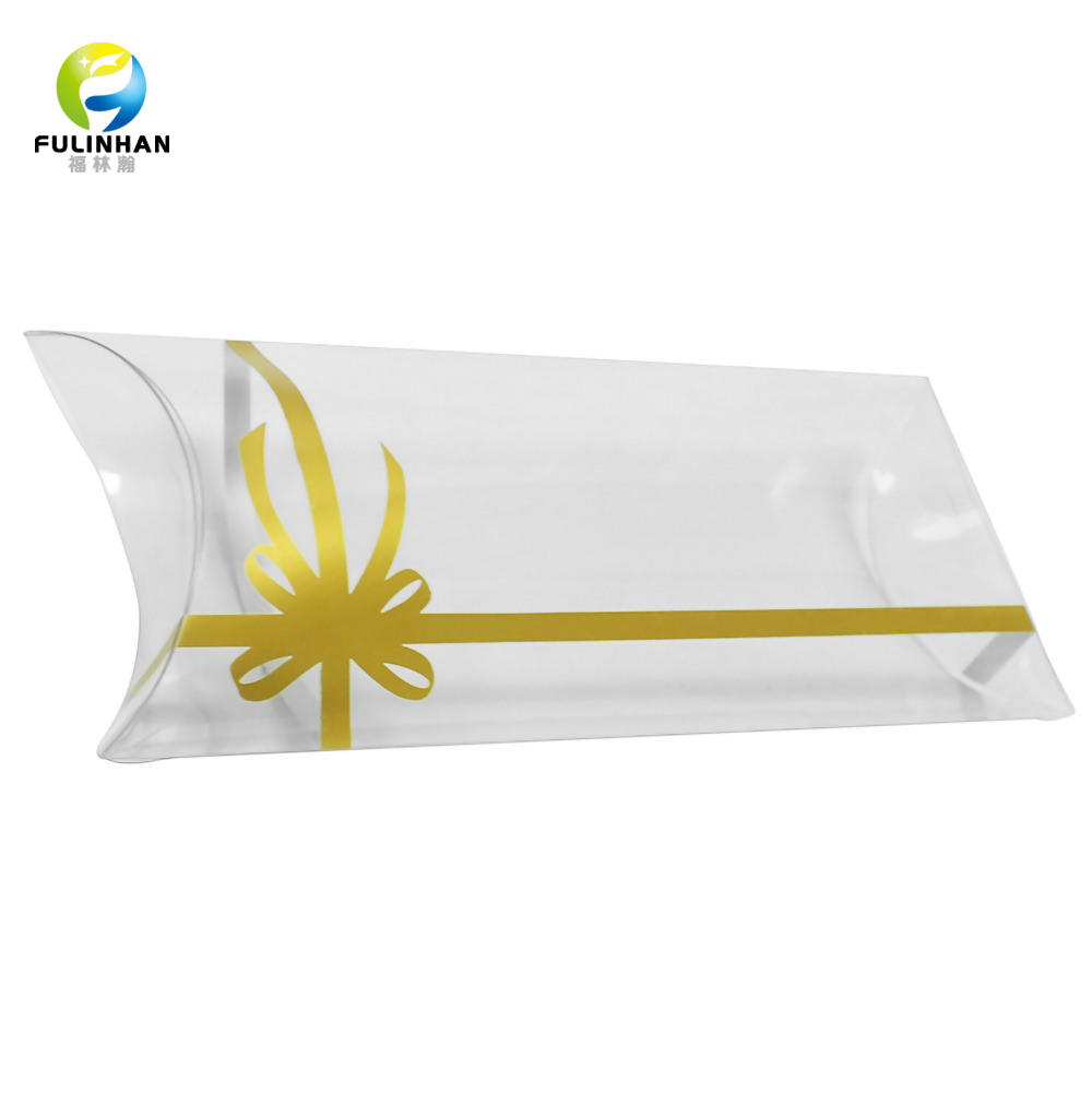 Custom Small Transparent Plastic Pillow Box
